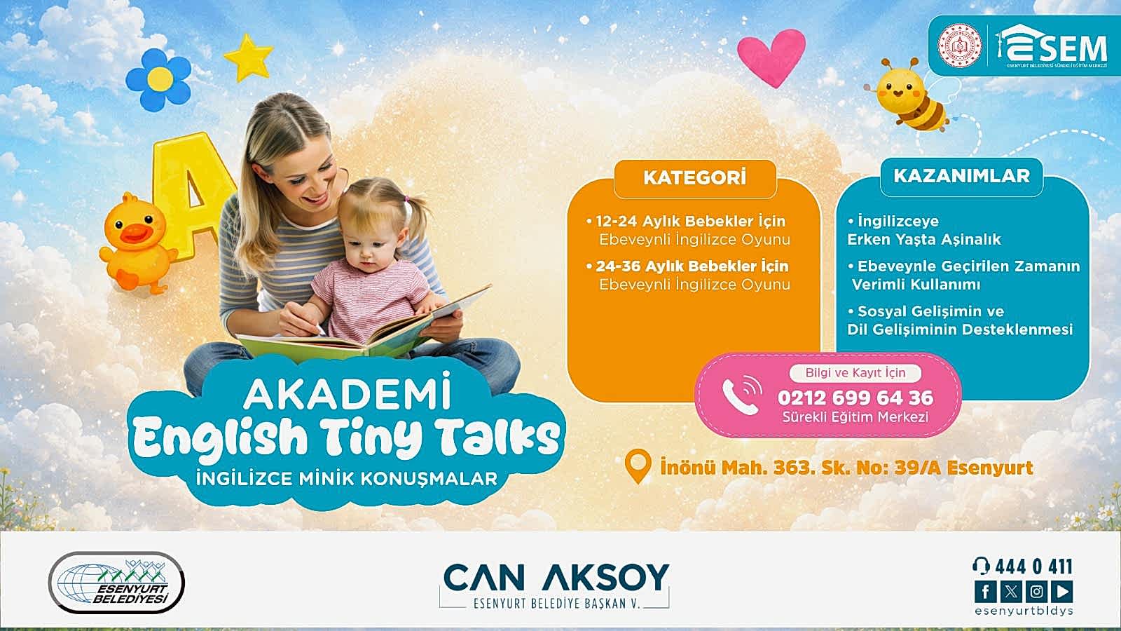 Akademi English Tiny Talks (İngilizce Minik Konuşmalar)