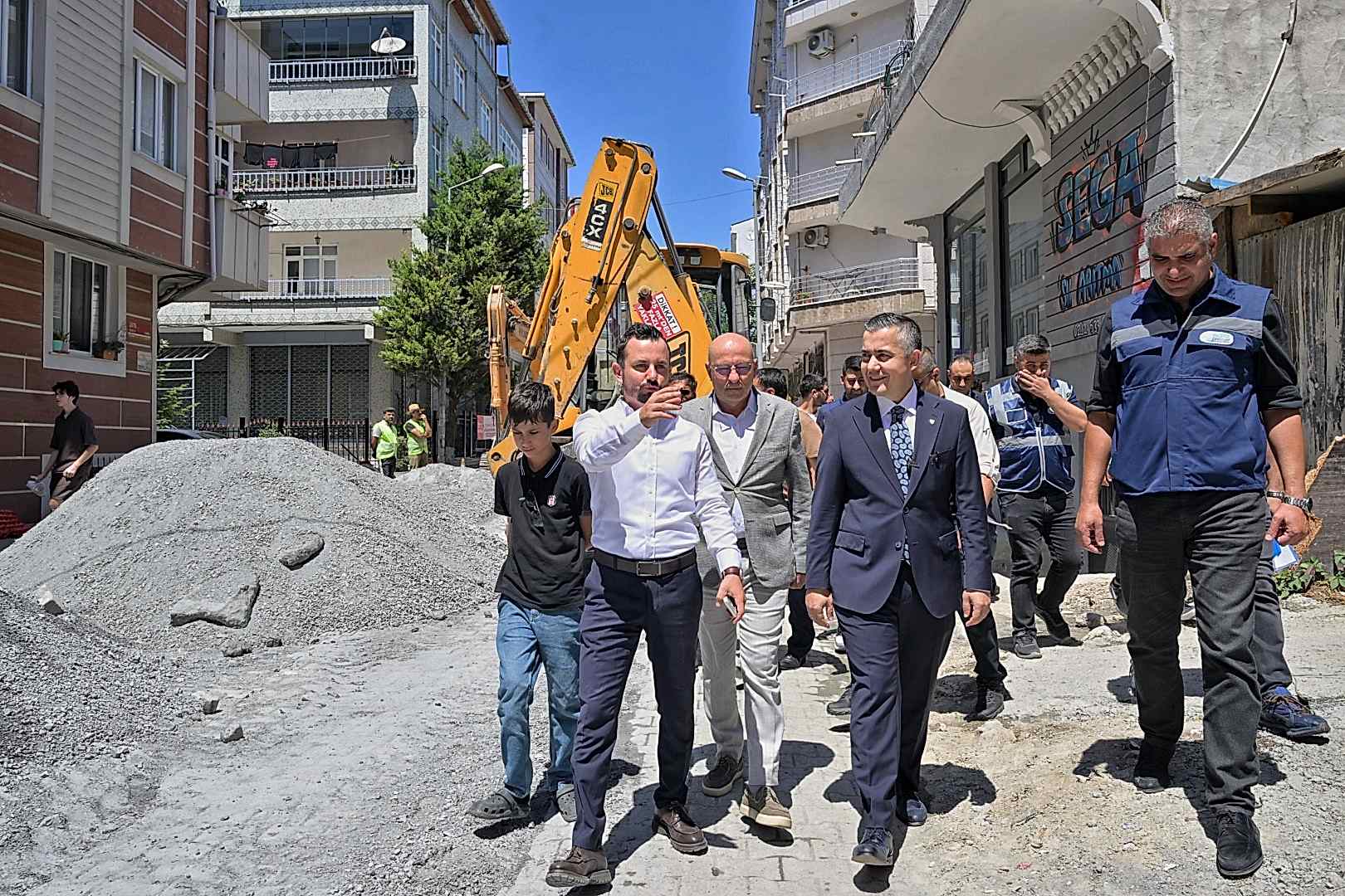 Yıllardır Beklenen Yağmur Suyu Hattı Çalışması Başladı
