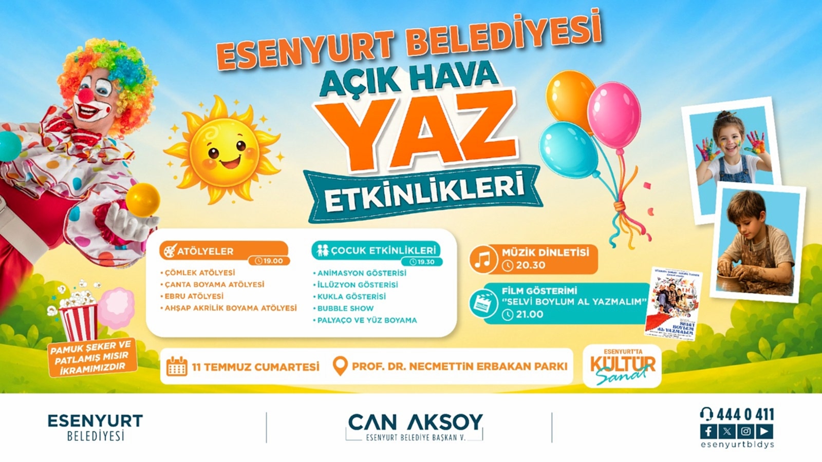 AÇIK HAVA YAZ ETKİNLİKLERİ