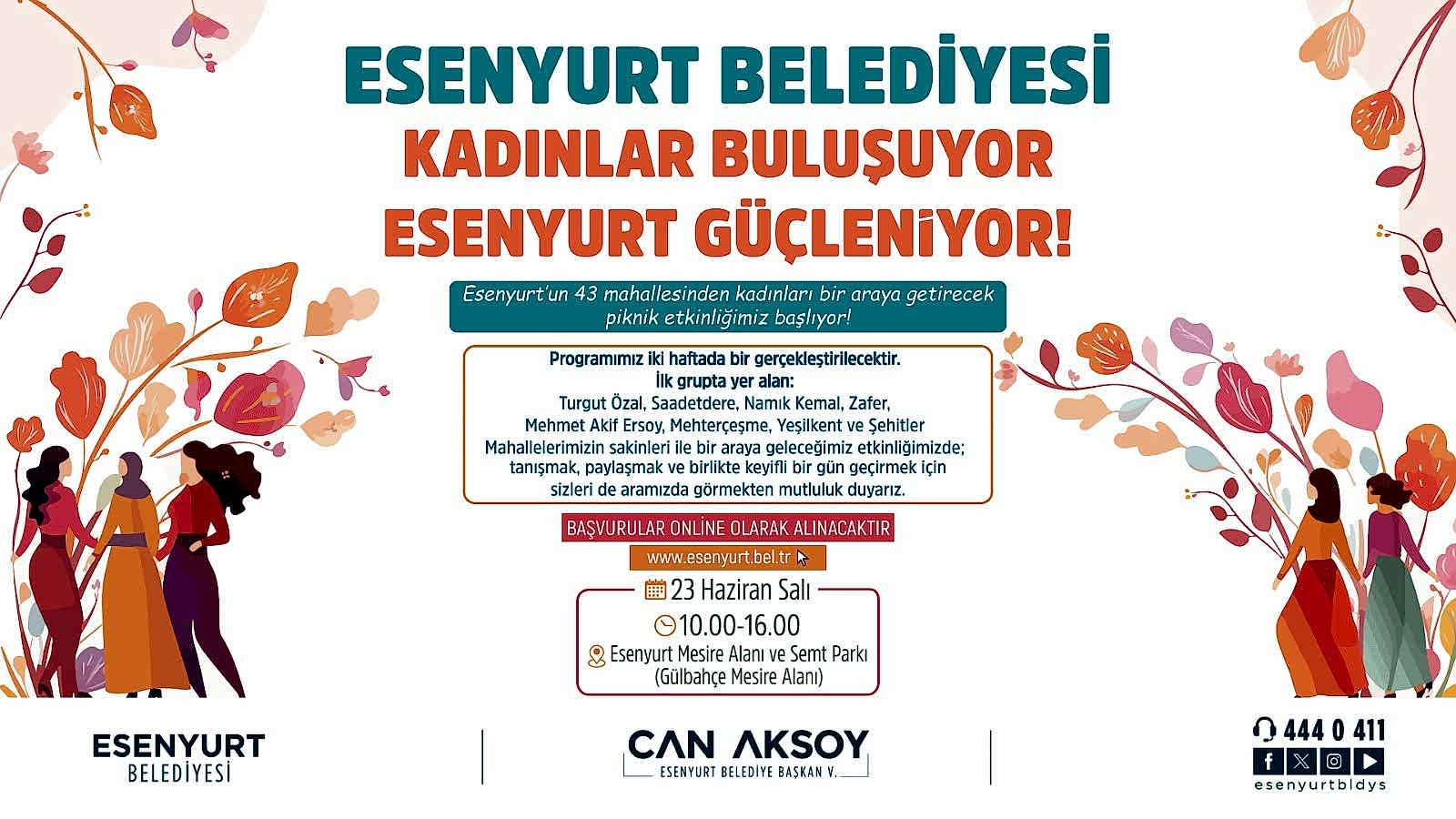 KADINLAR BULUŞUYOR, ESENYURT GÜÇLENİYOR!