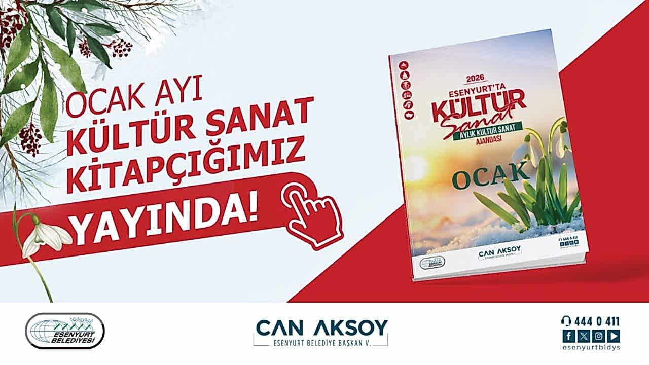 2026 Ocak Ayı Kültür Sanat Kitapçığı