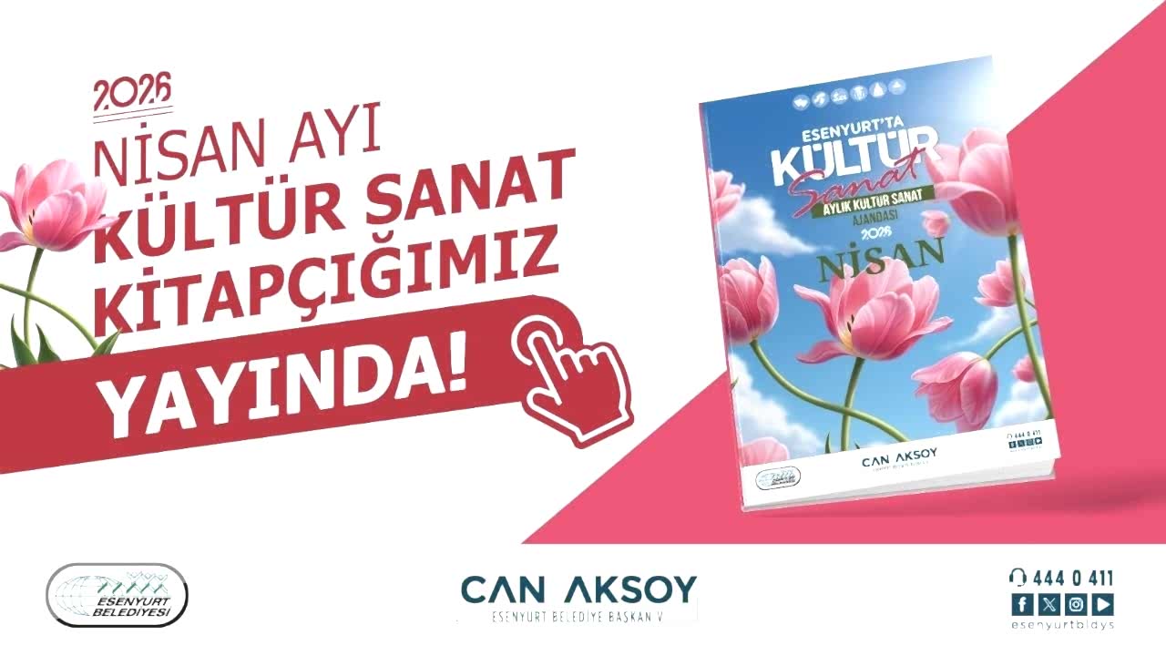 2026 Nisan Ayı Kültür Sanat Kitapçığı