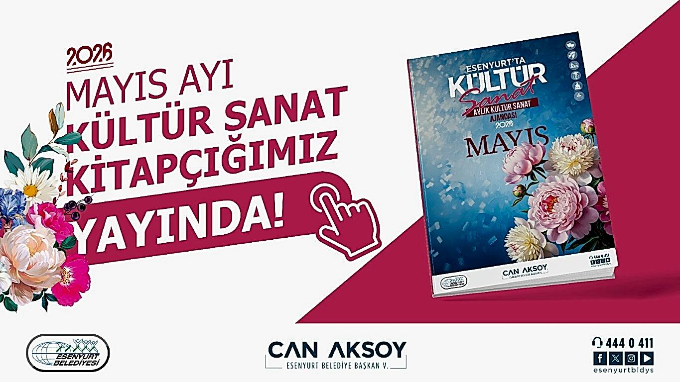 2026 Mayıs Ayı Kültür Sanat Kitapçığı
